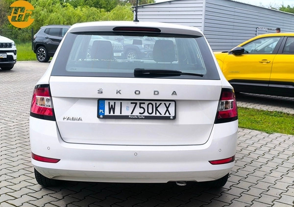 Skoda Fabia cena 43500 przebieg: 111385, rok produkcji 2021 z Lubycza Królewska małe 172